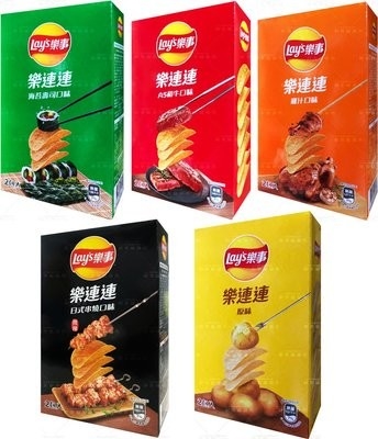 Economy Bulk Purchase: Lays Salted Matsusaka pork Less Sodium Version -Flavored Potato Chips - 166g, Ideal for Wholesale