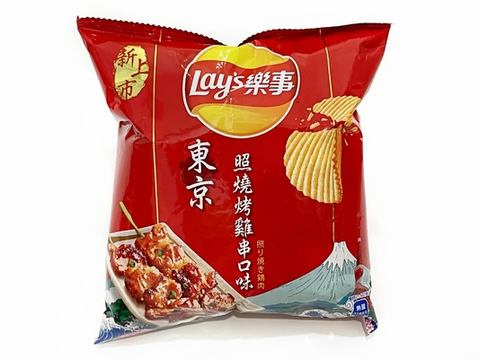 Lays Tokyo Teriyaki Roasted Potato Chips - Pack 54g - A Top Choice for Expanding Your Asian Snack Collection Globally.