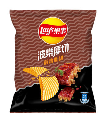 Lays Pork Ribs Potato Chips- Perfect Addition to Your Wholesale Snack Selection - Asian Snacks Supply