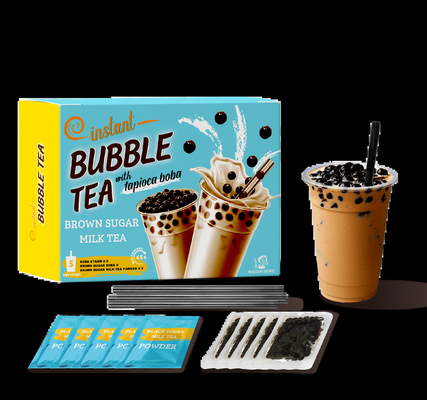 Whip Up a Boba-licious Adventure with Our Brown Sugar Bubble Tea Kit - A Delightfully Authentic and Fun Bubble Tea