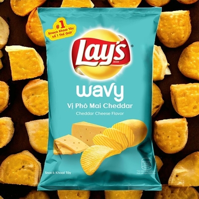 Snack Lays Viet Nam Varietys Supply with CNF Shipping Term 6 Months Exp Instruction