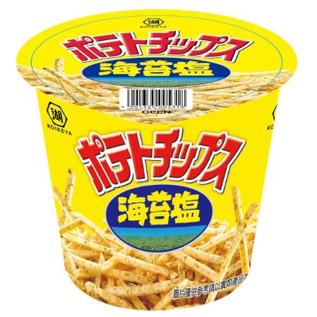 Broaden your wholesale choices by including Kalamojo Long Potato Sticks - Salted Seaweed 65g  /12 Buckets