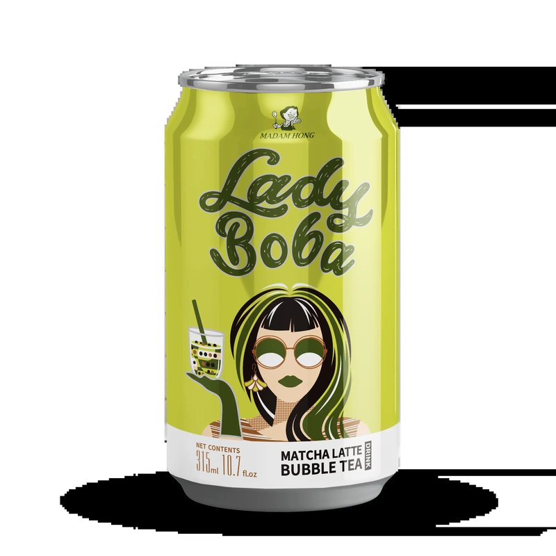 Matcha Flavor Boba Tea Drink - For wholesaler and Distributor. 315 ML. Hot sale fmcg products 2024